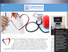 Tablet Screenshot of angiologiacardiologianapoli.com